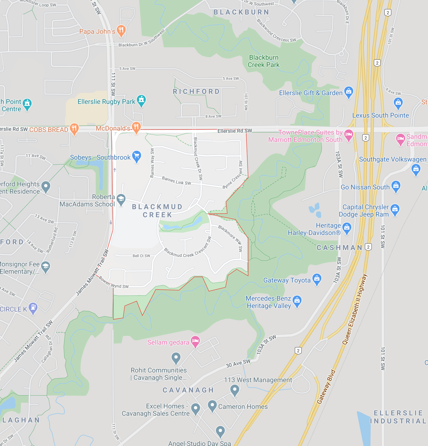 Blackmud Creek Real Estate For Sale